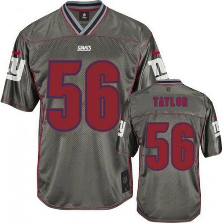 Nike Giants #56 Lawrence Taylor Grey Youth Stitched NFL Elite Vapor Jersey