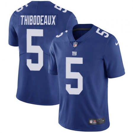 Nike Giants #5 Kayvon Thibodeaux Royal Blue Team Color Youth Stitched NFL Vapor Untouchable Limited Jersey