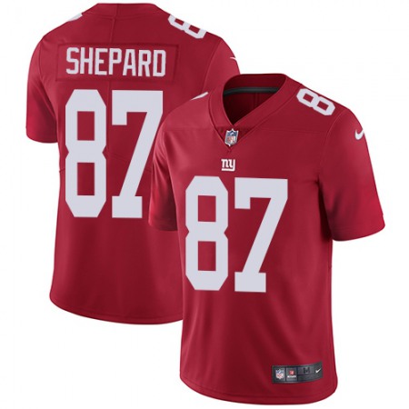 Nike Giants #87 Sterling Shepard Red Alternate Youth Stitched NFL Vapor Untouchable Limited Jersey