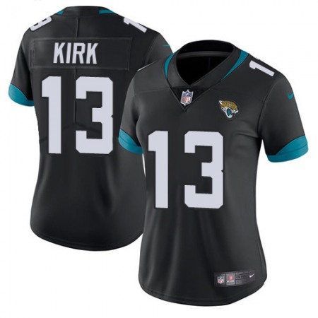 Nike Jaguars #13 Christian Kirk Black Team Color Women's Stitched NFL Vapor Untouchable Limited Jersey