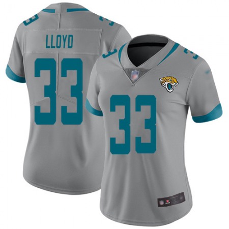 Nike Jaguars #33 Devin Lloyd Silver Women's Stitched NFL Limited Inverted Legend Jersey