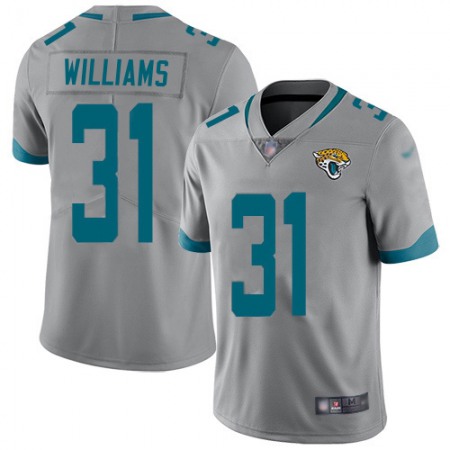 Nike Jaguars #31 Darious Williams Silver Youth Stitched NFL Limited Inverted Legend Jersey