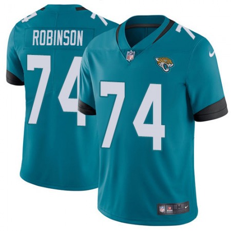 Nike Jaguars #74 Cam Robinson Teal Green Alternate Youth Stitched NFL Vapor Untouchable Limited Jersey