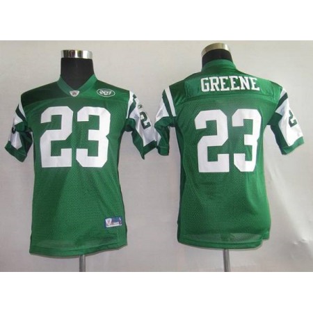 Jets #23 Shonn Greene Green Stitched Youth NFL Jersey