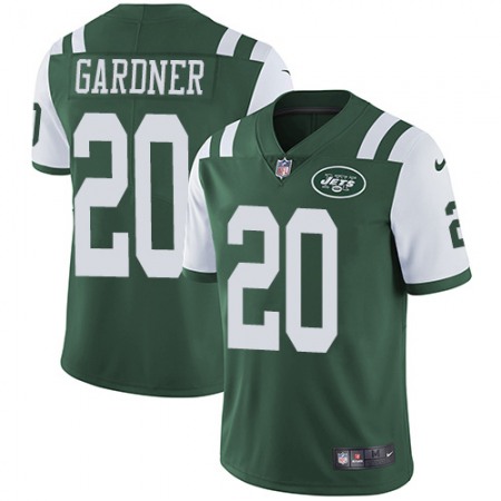 Nike Jets #20 Ahmad Sauce Gardner Green Team Color Youth Stitched NFL Vapor Untouchable Limited Jersey