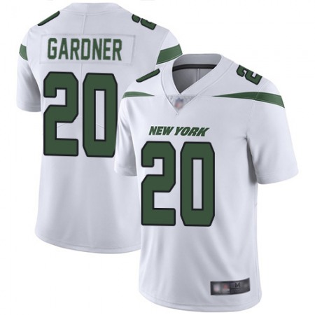 Nike Jets #20 Ahmad Sauce Gardner White Youth Stitched NFL Vapor Untouchable Limited Jersey