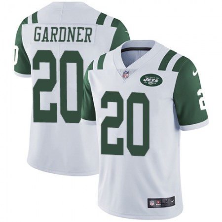 Nike Jets #20 Ahmad Sauce Gardner White Youth Stitched NFL Vapor Untouchable Limited Jersey