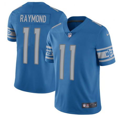 Nike Lions #11 Kalif Raymond Blue Team Color Youth Stitched NFL Vapor Untouchable Limited Jersey