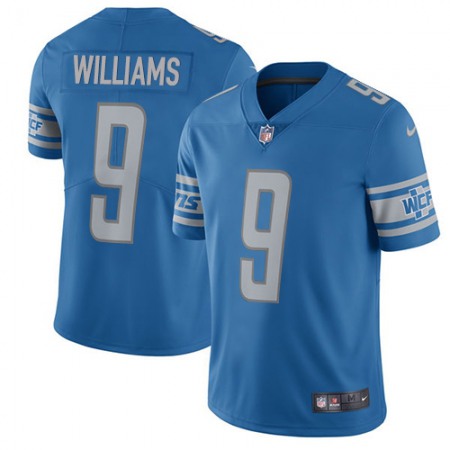 Nike Lions #9 Jameson Williams Blue Team Color Youth Stitched NFL Vapor Untouchable Limited Jersey