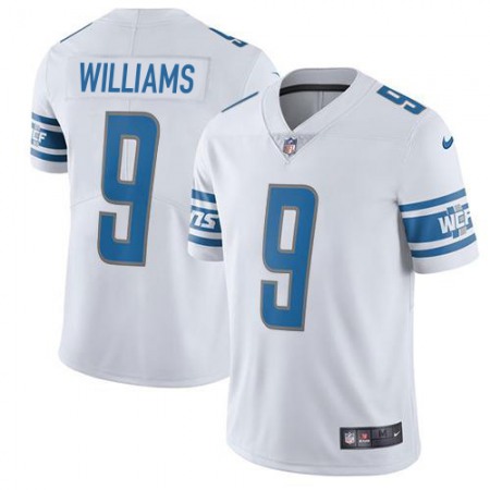 Nike Lions #9 Jameson Williams White Youth Stitched NFL Vapor Untouchable Limited Jersey