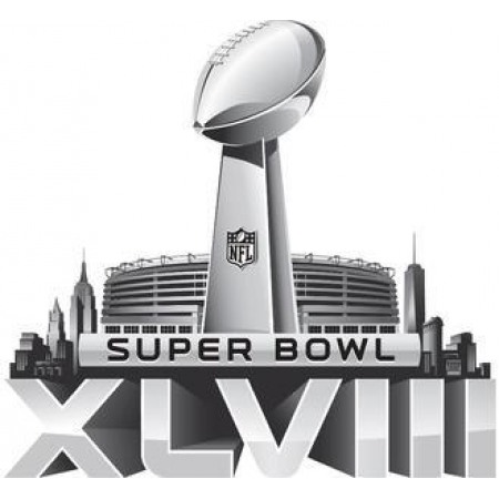 Stitched 2014 NFL Super Bowl 48 XLVIII Jersey Patch