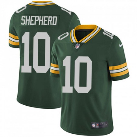 Nike Packers #10 Darrius Shepherd Green Team Color Youth Stitched NFL Vapor Untouchable Limited Jersey