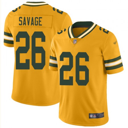 Nike Packers #26 Darnell Savage Yellow Youth Stitched NFL Limited Rush Jersey