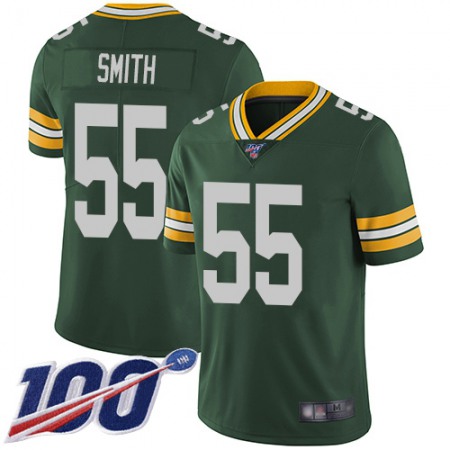 Nike Packers #55 Za'Darius Smith Green Team Color Youth Stitched NFL 100th Season Vapor Limited Jersey