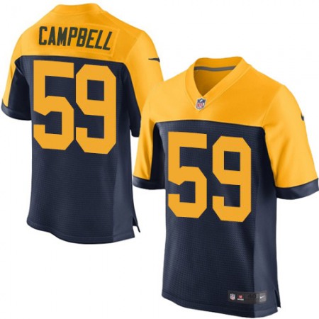 Nike Packers #59 De'Vondre Campbell Navy Blue Alternate Youth Stitched NFL New Elite Jersey