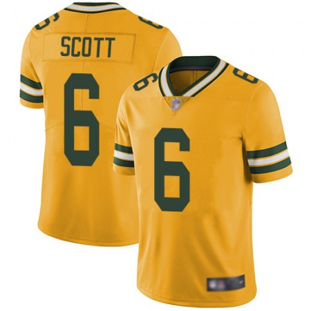 Nike Packers #6 JK Scott Yellow Youth Stitched NFL Limited Rush Jersey
