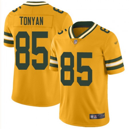 Nike Packers #85 Robert Tonyan Gold Youth Stitched NFL Limited Inverted Legend Jersey