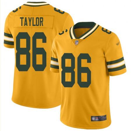 Nike Packers #86 Malik Taylor Gold Youth Stitched NFL Limited Inverted Legend Jersey