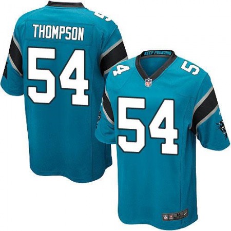 Nike Panthers #54 Shaq Thompson Blue Alternate Youth Stitched NFL Elite Jersey