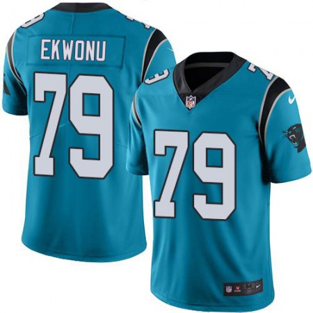 Nike Panthers #79 Ikem Ekwonu Blue Alternate Youth Stitched NFL Vapor Untouchable Limited Jersey