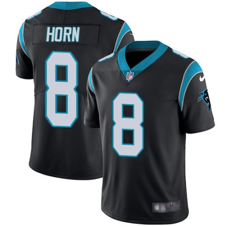 Nike Panthers #8 Jaycee Horn Black Team Color Youth Stitched NFL Vapor Untouchable Limited Jersey