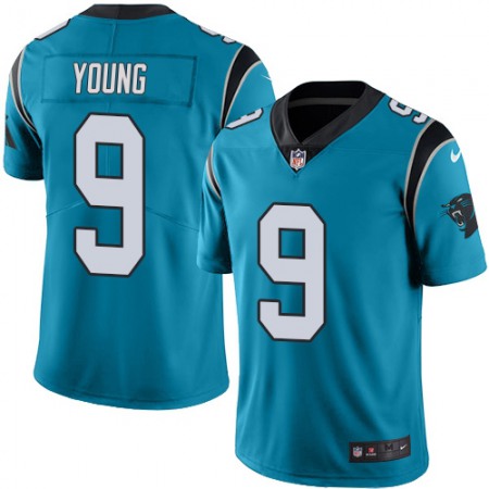 Nike Panthers #9 Bryce Young Blue Alternate Youth Stitched NFL Vapor Untouchable Limited Jersey