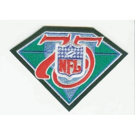 Stitched NFL 75th Throwback Jersey Patch