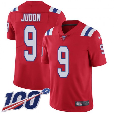 Nike Patriots #9 Matt Judon Red Alternate Youth Stitched NFL 100th Season Vapor Limited Jersey