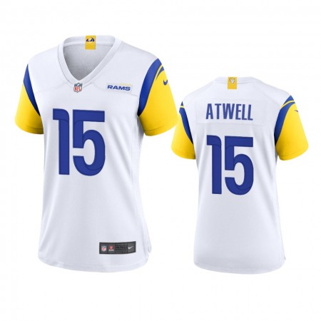Los Angeles Rams #15 Tutu Atwell Women's Nike Alternate Game NFL Jersey - White