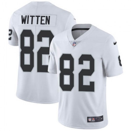 Nike Raiders #82 Jason Witten White Youth Stitched NFL Vapor Untouchable Limited Jersey