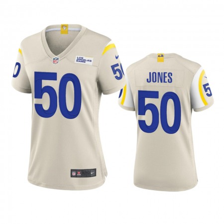 Los Angeles Rams #50 Ernest Jones Women's Nike Game NFL Jersey - Bone