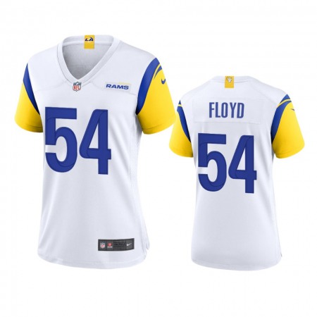 Los Angeles Rams #54 Leonard Floyd Women's Nike Alternate Game NFL Jersey - White