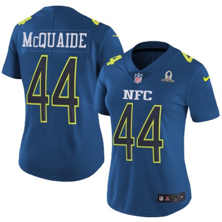 Nike Rams #44 Jacob McQuaide Navy Women's Stitched NFL Limited NFC 2017 Pro Bowl Jersey