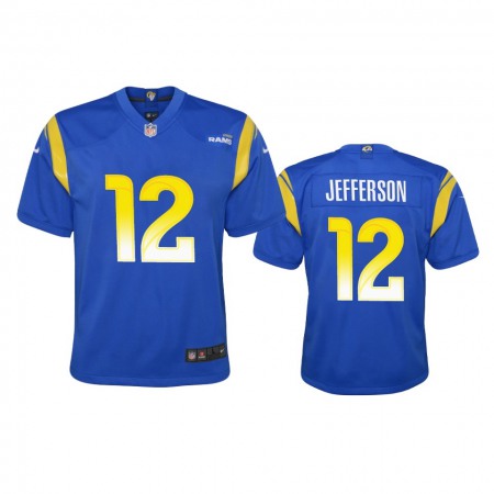 Los Angeles Rams #12 Van Jefferson Youth Nike Game NFL Jersey - Royal