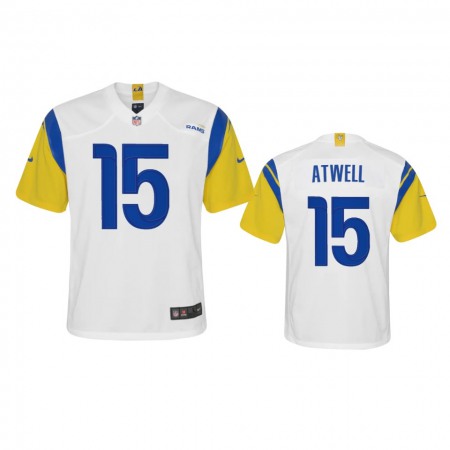 Los Angeles Rams #15 Tutu Atwell Youth Nike Alternate Game NFL Jersey - White