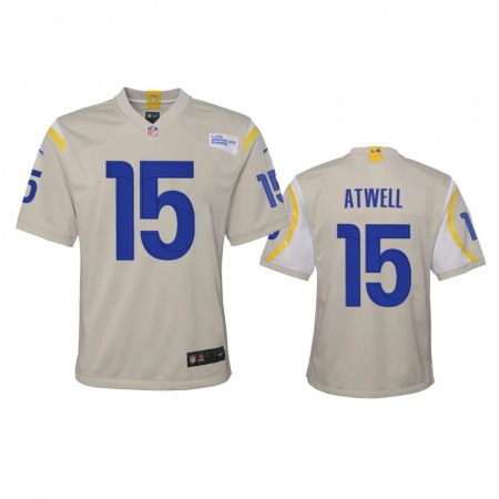 Los Angeles Rams #15 Tutu Atwell Youth Nike Game NFL Jersey - Bone