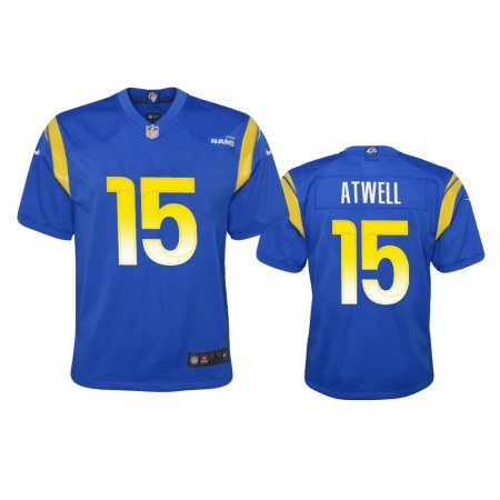 Los Angeles Rams #15 Tutu Atwell Youth Nike Game NFL Jersey - Royal