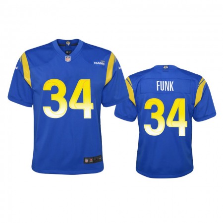 Los Angeles Rams #34 Jake Funk Youth Nike Game NFL Jersey - Royal
