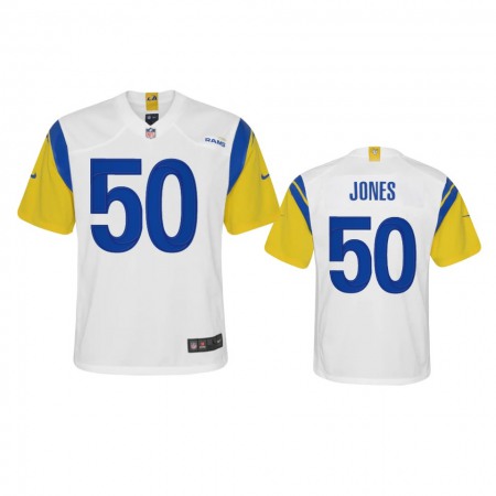 Los Angeles Rams #50 Ernest Jones Youth Nike Alternate Game NFL Jersey - White
