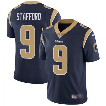 Los Angeles Rams #9 Matthew Stafford Navy Blue Team Color Youth Stitched NFL Vapor Untouchable Limited Jersey
