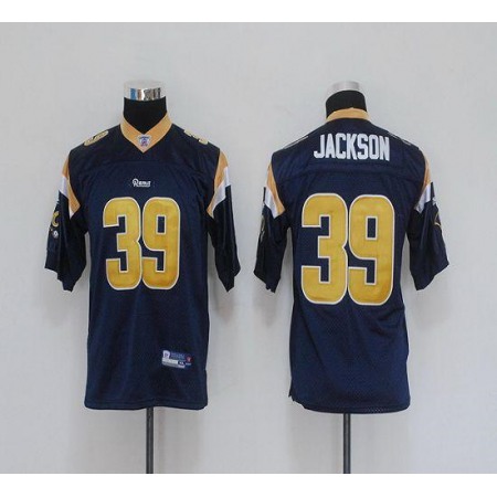 Rams #39 Steven Jackson Blue Stitched Youth NFL Jersey