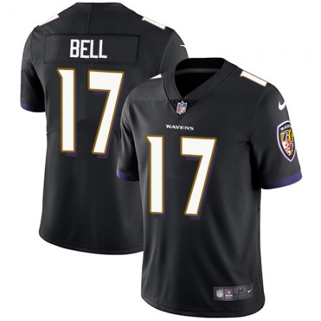 Nike Ravens #17 Le'Veon Bell Black Alternate Youth Stitched NFL Vapor Untouchable Limited Jersey