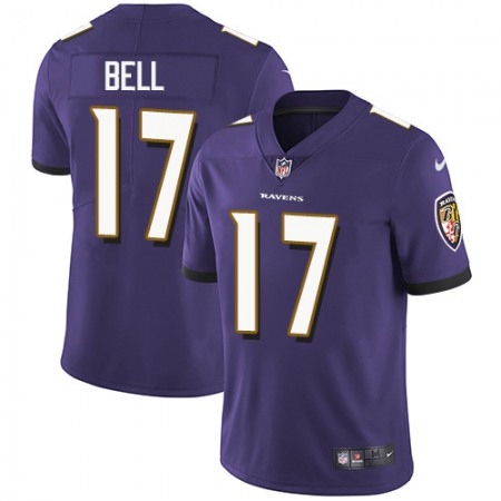 Nike Ravens #17 Le'Veon Bell Purple Team Color Youth Stitched NFL Vapor Untouchable Limited Jersey