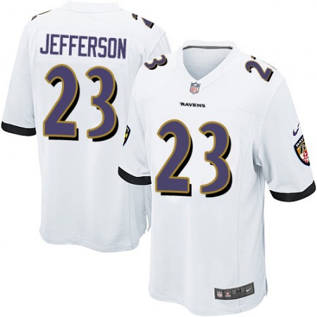 Nike Ravens #23 Tony Jefferson White Youth Stitched NFL New Elite Jersey