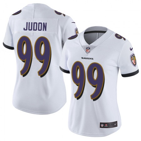 Nike Ravens #99 Matthew Judon White Women's Stitched NFL Vapor Untouchable Limited Jersey