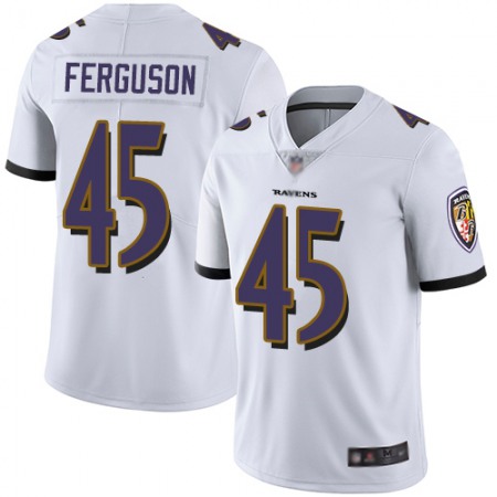 Nike Ravens #45 Jaylon Ferguson White Youth Stitched NFL Vapor Untouchable Limited Jersey