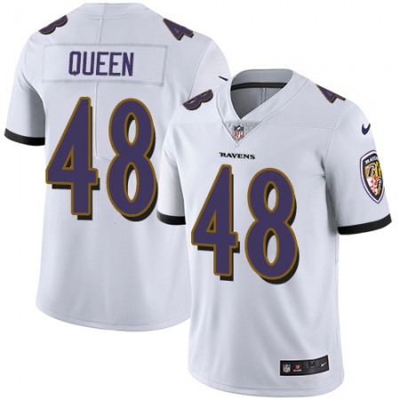 Nike Ravens #48 Patrick Queen White Youth Stitched NFL Vapor Untouchable Limited Jersey