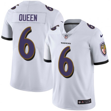 Nike Ravens #6 Patrick Queen White Youth Stitched NFL Vapor Untouchable Limited Jersey