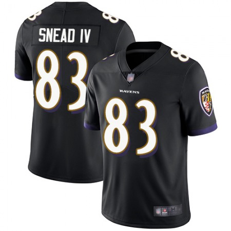 Nike Ravens #83 Willie Snead IV Black Alternate Youth Stitched NFL Vapor Untouchable Limited Jersey