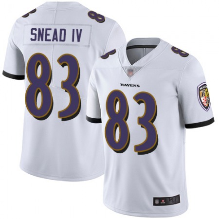 Nike Ravens #83 Willie Snead IV White Youth Stitched NFL Vapor Untouchable Limited Jersey